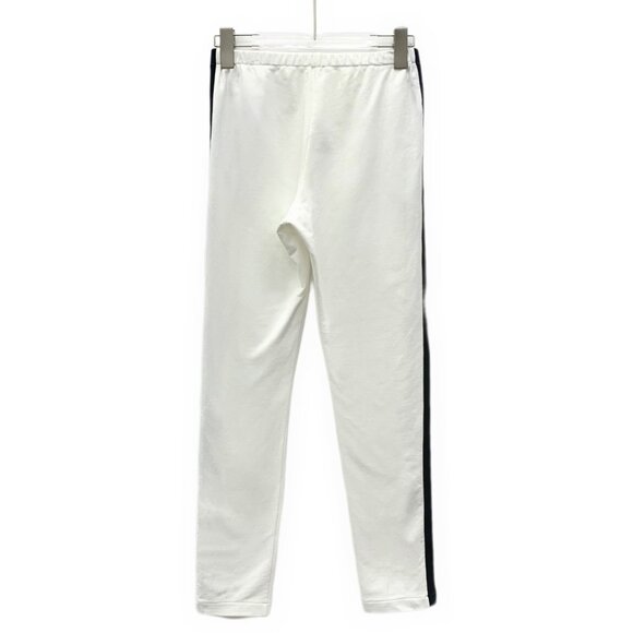 Prada White side-striped cotton hooded long-sleeve casual tracksuit - Picture 4 of 9